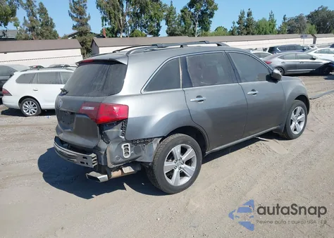 2010 Acura Mdx Technology Package из США, поврежденный, VIN 2HNYD2H43AH531503